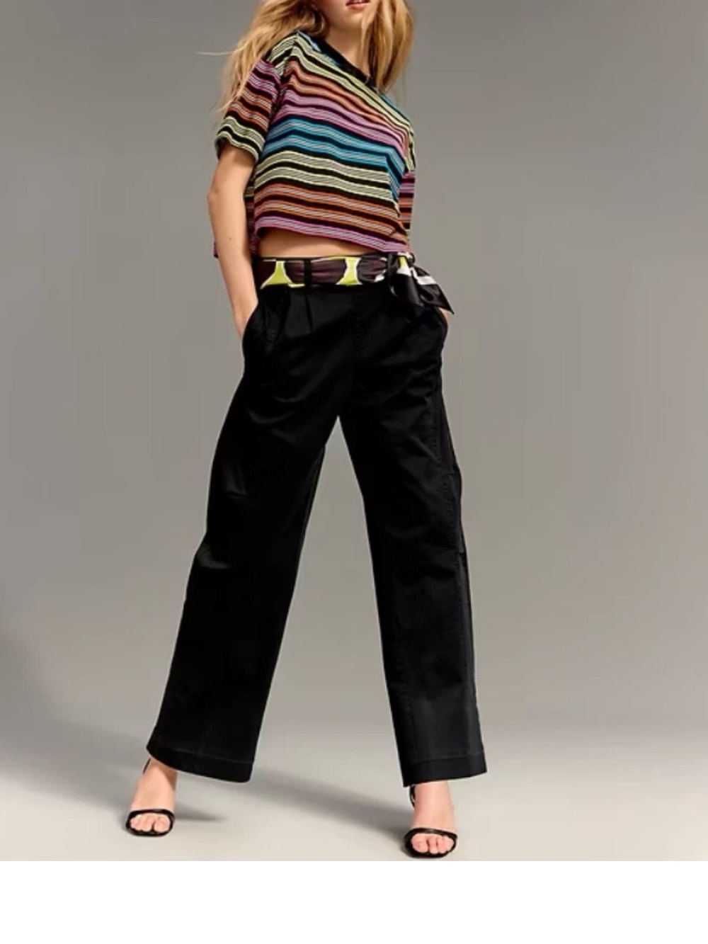 Old Navy Christopher John Rogers High-Waisted Pull-On Utility Barrel Medium NWT